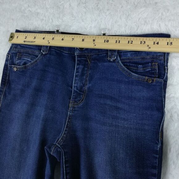 Democracy Jeans Womens 6 Skinny Blue Denim "Ab"solution Dark Wash Stretch - Picture 6 of 11